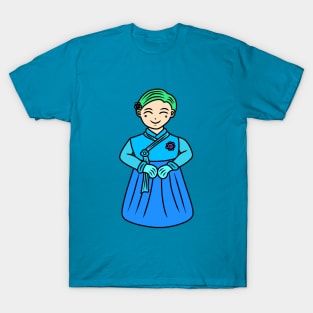 Cute chibi Korean girl T-Shirt